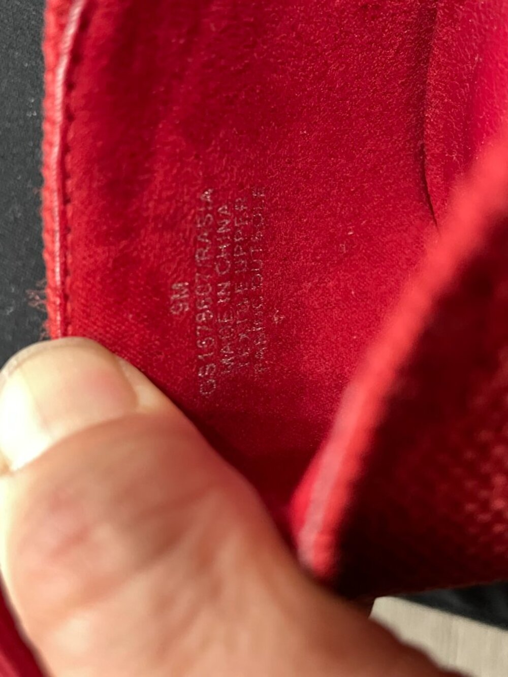 Knit Red Flats - Picture 11 of 11